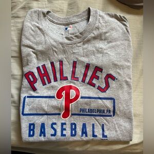 Phillies Baseball Short Sleeve Tee, Size Large Men’s, NWT